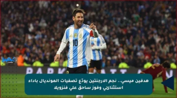 هدفين ميسي.. نجم الأرجنتين يودّع تصفيات المونديال بأداء استثنائي وفوز ساحق على فنزويلا